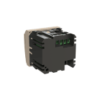 ABB - TH/U 1.1.ZC Card Holder e Tasca Porta Trasparente Zenit Champagne.