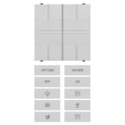 ABB - Attuatore rele 16A con 2 interruttori a bilanciere per unità di attuazione 2CSYE1103C.