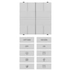 ABB - Attuatore rele 16A con 2 interruttori a bilanciere per unità di attuazione 2CSYE1103C.