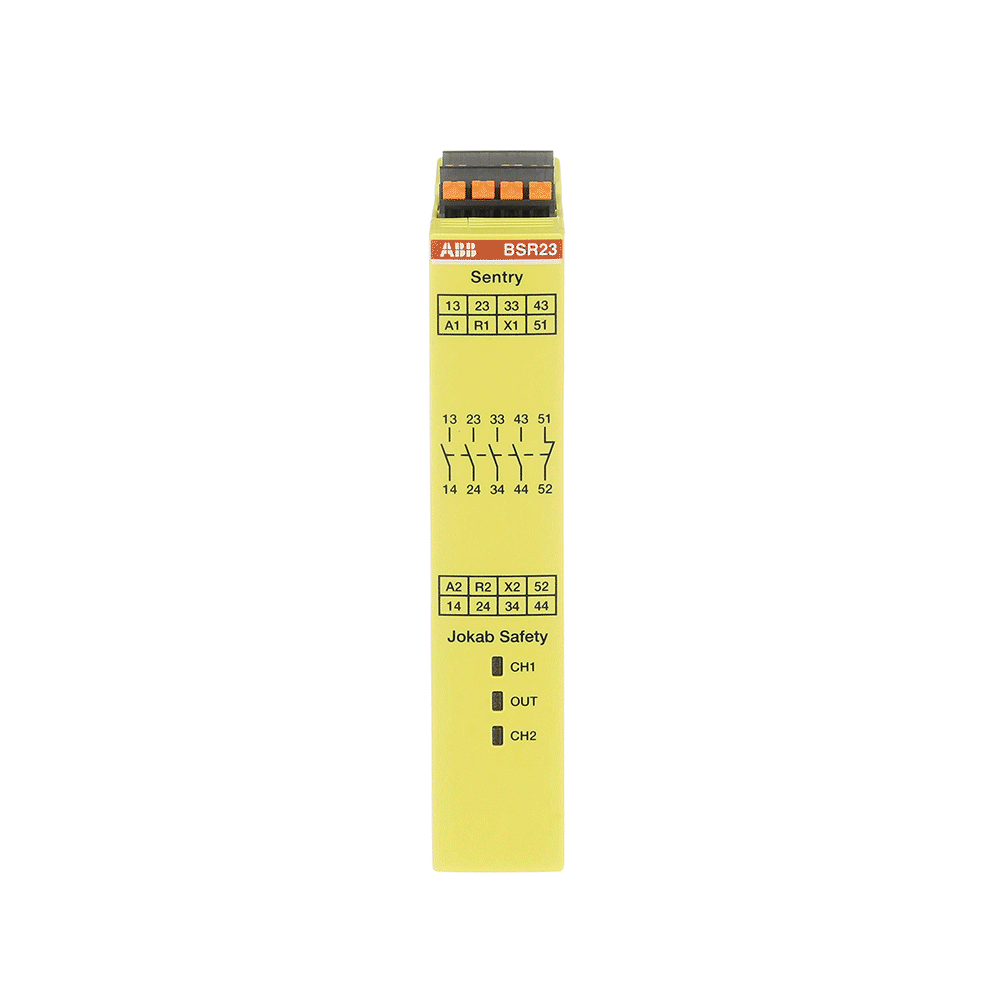 ABB - Sentry BSR23P Safety Relay Push-In