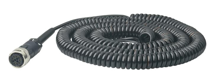 ABB - Spiral cable 3.2m with Cannon female connector HK32S4 12-WAYS ABB 3,2 M Spiral Cable
