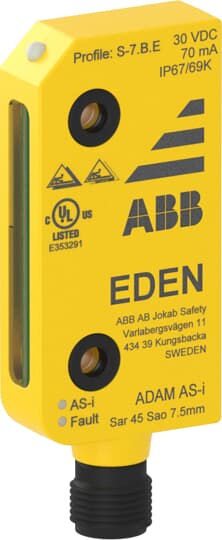 ABB - Position switch Adam AS-i M12-4 ADAM AS-I M12 CONTACT, 4 DA1.