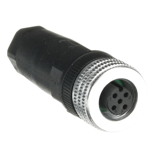 ABB - M12-C01 - Connettore femmina M12-5 diritto a morsetto.