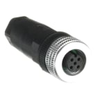 ABB - M12-C01 - Connettore femmina M12-5 diritto a morsetto.