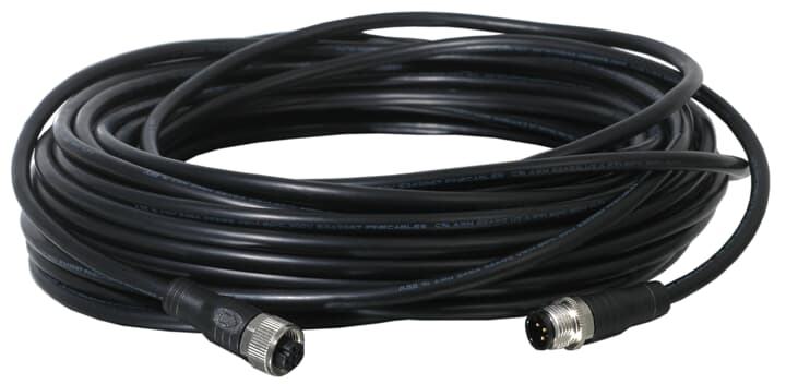 ABB - M12-C2012 - Cavo da 20 metri con connettori M12 femmina e maschio.