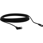 ABB - M12-C1012V2 10M cable with angled M12-5 female and straight male connectors.