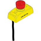 ABB - Emergency stop button with adapter to DYNlink, 1m cable, SMILE 10 EA TINA TYPE ABB.