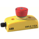 ABB - Emergency stop button 2NC with one M12-5 connector SMILE 11 EA TYPE ABB.