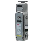 ABB - Safety lock with stainless steel body and head, 2000N holding force, MKEY8Z 24VDC, POWER TO UNLOCK, IP69K.