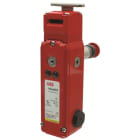 ABB - Safety lock with die cast body and head, 2000N holding force, escape release button. MKEY8ER 24VDC power to unlock IP67 escap.