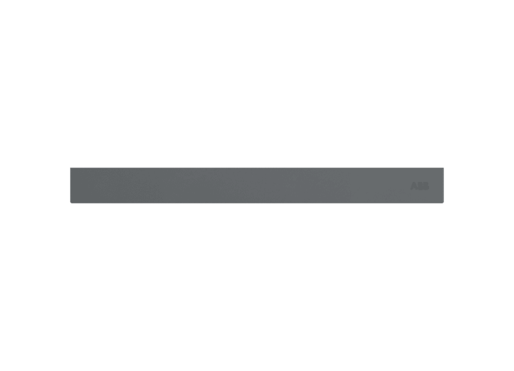 ABB - End-strip for IP touch 10 Grey Antrac. IPTOUCH 10 52371EP-H.