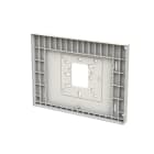 ABB - Supporto parete bianco per touch 10, 42371S-W - Surface-mounted box, Mon 10'' - White.