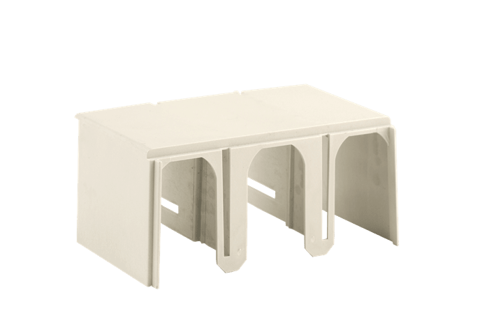 ABB - XLP1 Cable shroud CALOTTA COPRITERMINALI per proteggere e nascondere i cavi e i terminali. Ideale per un'installazione pulita ed efficiente.