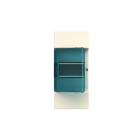 ABB - Mistral41W Parete Porta Trasp 4M - Ideale per ambienti moderni e luminosi, porta scorrevole trasparente da 4 metri.