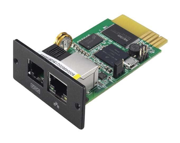 ABB - SCHEDA WEBPRO SNMP per PowerValue 11RT G2 da 1-3 kVA.