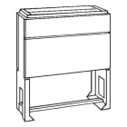 ABB - EH BASE DIN00 POLYESTER KIT-FORM RAL7035, ideale per lavori di verniciatura e finitura.