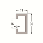 ABB - 3M ALU-PROFILE C CHASSIS SUPPORTO APACC851254 PROFILATO A