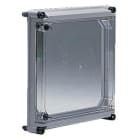 ABB - APO 31 Cover C/Portello Hinged Transp. RAL7035