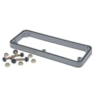 ABB - Accoppiamento APO RAL7035 con telaio 300 per spessore.