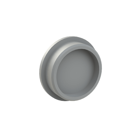 ABB - Tappo a vite M32 in PA6 grigio per uso industriale.
