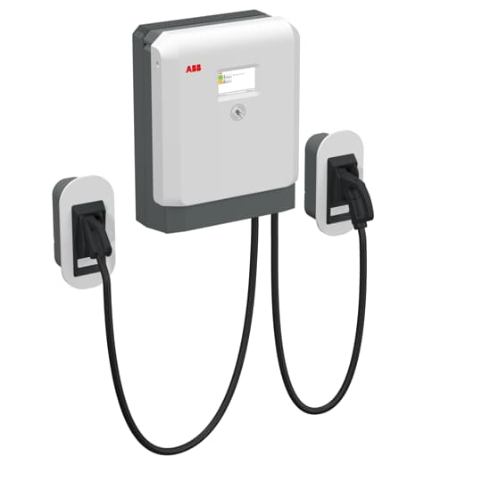 ABB - TWB CE 24 CJ 3T-7M-0-0 Terra DC Wallbox 24 kWp, 3 phase, CCS + CHAdeMO, 3.5 m cables, EMC Class B, CE TERRA DC WALLBOX 24KWP CCS2 CHADEMO 3.