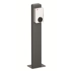ABB - TAC pedestal single-wallbox Free-standing metal pedestal for 1 Terra AC charger RETTANGOLARE BASIC MET. PER.