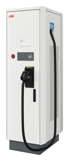 ABB - Terra 184HC 180 kW charger, CCS 2, 3.9 m cable 400 A, CE, 4N4-7M-H-0