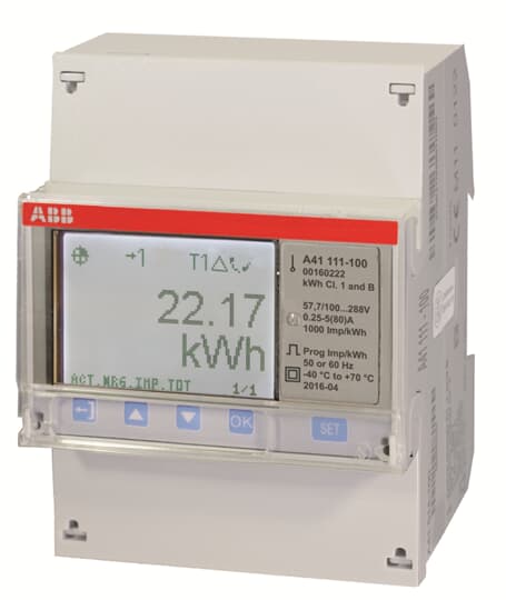 ABB - Electricity meter A41 111-100 A41 111-100. A411111