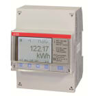 ABB - Electricity meter A41 112-100 with RS485 communication interface for seamless data transfer. A411121