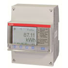 ABB - Electricity meter A41 412-100 with RS485 communication interface for seamless data transfer.