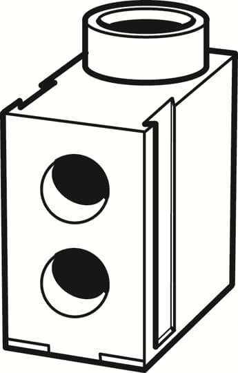 ABB - SZ-ESK3 S Feeder terminal e MORSETTO DI ALIMENTAZIONE SZ-ESK 3S per un'efficace connessione e distribuzione dell'alimentazione. A965288