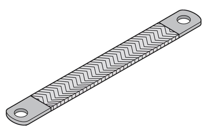 ABB - N.5 cavi messa terra 16mmq mm200 earth cabl.cross-sect.16mmq l=200mm.