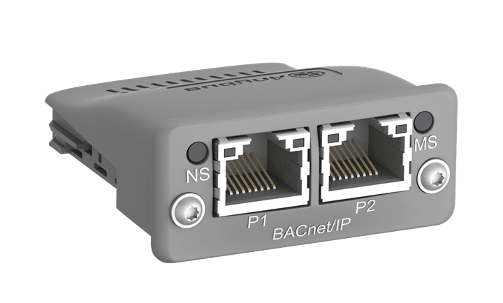 ABB - AB-BACNET-IP-2 con modulo Anybus per integrazione di reti BACnet/IP.