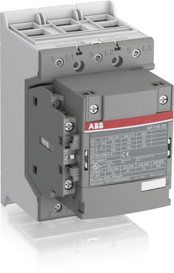 ABB - AF116-30-11-12 CONT 3P 116A 48-130VAC/DC 50/60Hz Contactore