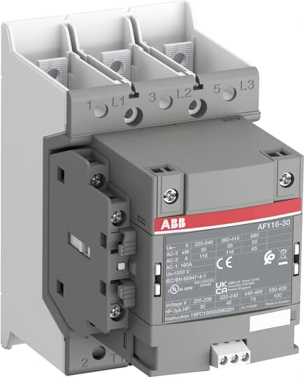 ABB - AF116-30-11B-31 Contactor 3P 24-60VAC/20-60VDC-PL.