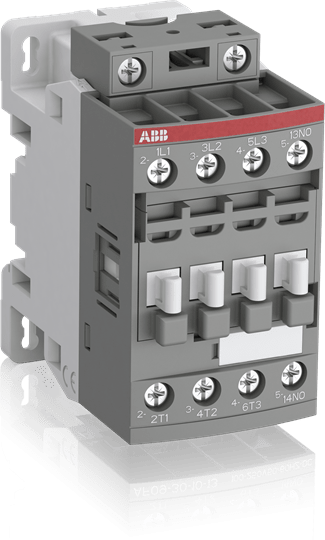 ABB - AF12Z-30-10-22 48-130V 50/60HZ 3P 12A AC/DC Contactor