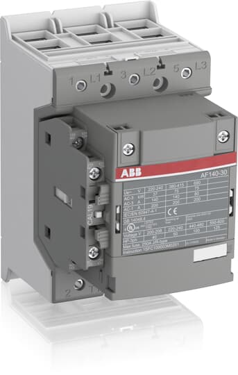 ABB - AF140-30-11-11 24-60V 50/60Hz / 20-60V DC Contactor CONT 3P 140A 24-60VAC/DC. AF140301111
