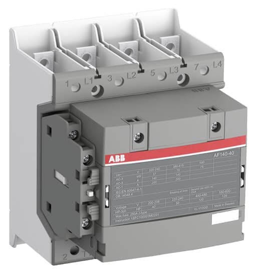 ABB - AF140-40-11B-12 Contactor 4P 200A 48-130VAC/D