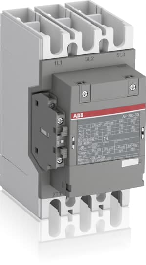 ABB - AF190-30-11-13 CONT 3P 190A 100-250VAC/D Contactor 50/60Hz DC