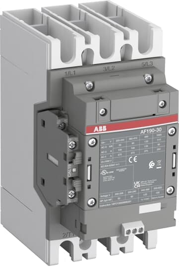 ABB - AF190-30-11-31 Contactor 3P 24-60VAC/20-60VDC-PLC.