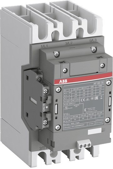 ABB - AF190-30-11-34 Contactor 3P 250-500VAC/DC-PLC