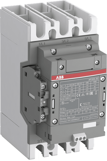 ABB - AF205-30-11-31 Contactor 3P 24-60VAC/20-60VDC-PLC