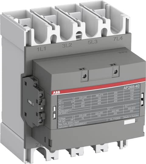 ABB - AF265-40-11-14 Contactor 4P 400A 250-500VCA/D