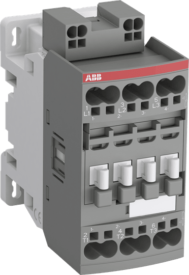 ABB - AF38Z-30-00K-23 Contactor con bobina integrata per tensioni 100-250V50/60HZ-DC.
