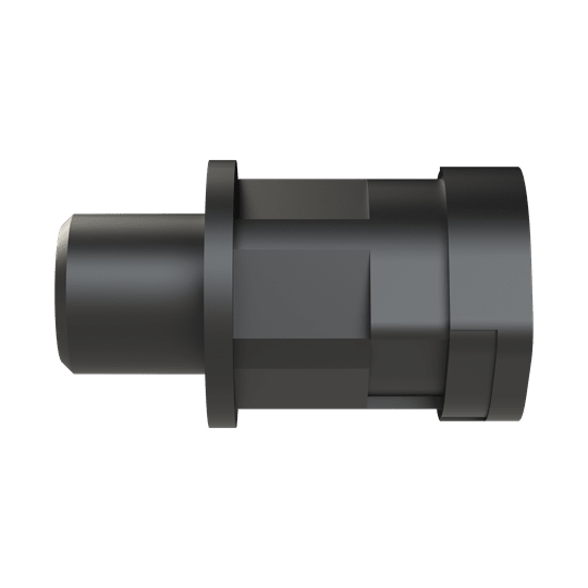 ABB - Conduit Fitting Straight M12 DN10 NW10 Black IP66 Smart Line Raccord M12 DN10 Black IP66