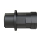 ABB - Conduit fitting straight M16 DN10 black IP66 for Smart Line system.