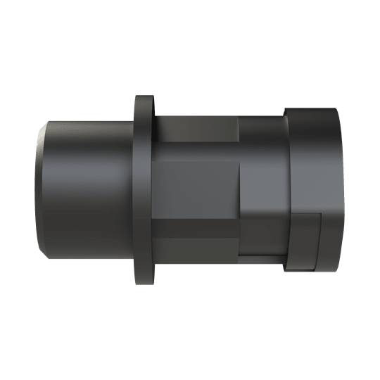 ABB - Conduit fitting straight M16 DN10 black IP66 for Smart Line system.