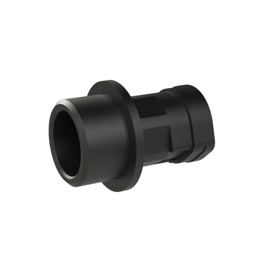 ABB - Conduit fitting straight M20 DN10 NW10 IP66 black smart line raccord M20 DN10 BK IP66. ALND-M200