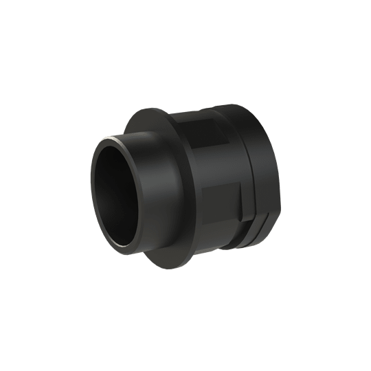 ABB - Conduit fitting straight M50 DN48 IP66 black smart line raccord DN48 M50 black IP66.