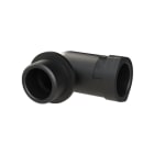 ABB - Conduit fitting 90 degree M20 NW12 IP66 black smart line connector DN12 M20 black.